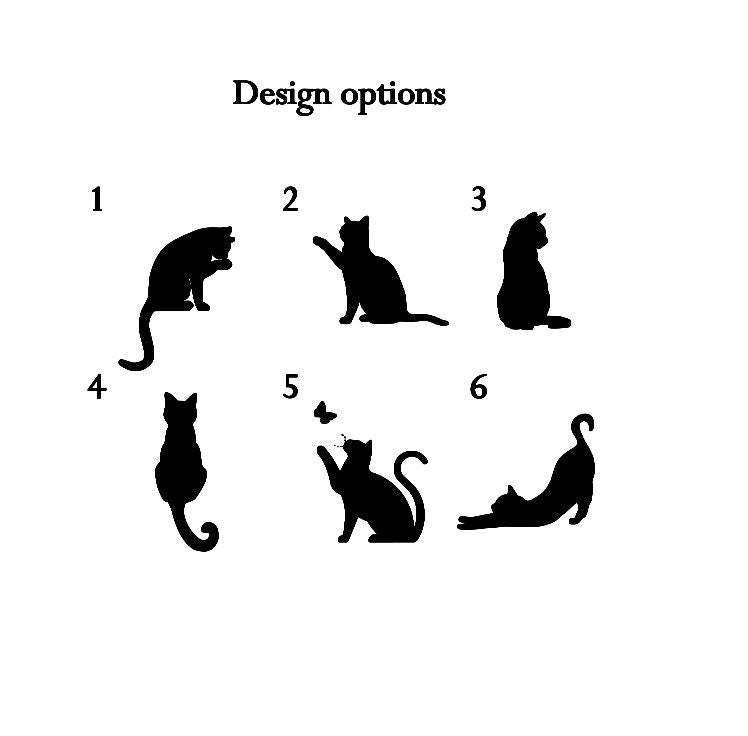 Personalized Cat Bookmark: Engraved Wood, Gift for Cat Lovers