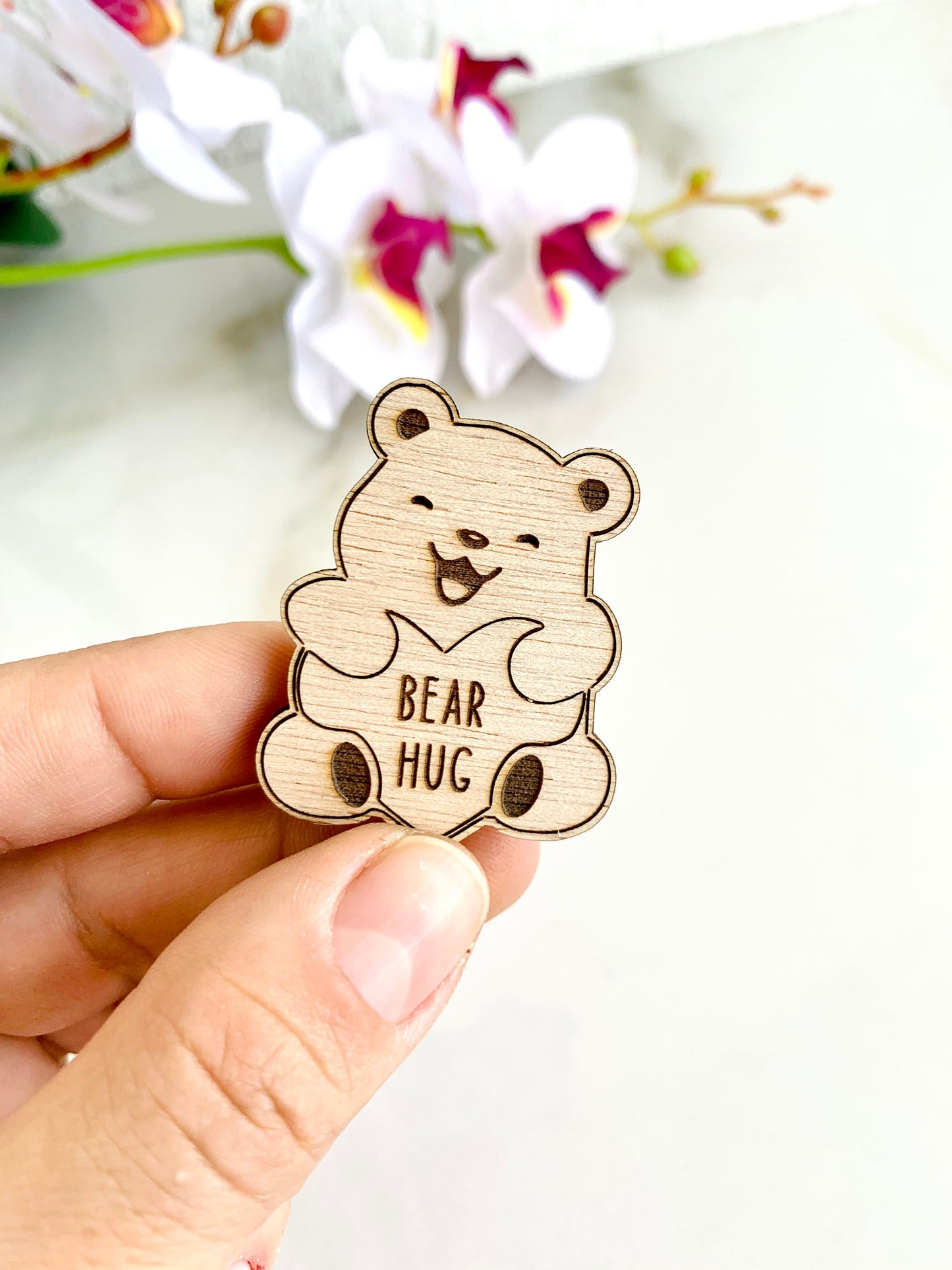Bear Pocket Hug Token, Send a Hug Gift, Thinking of You Gift, Pick me Up Gift Missing You, Isolation Travel Distance Pocket Hug