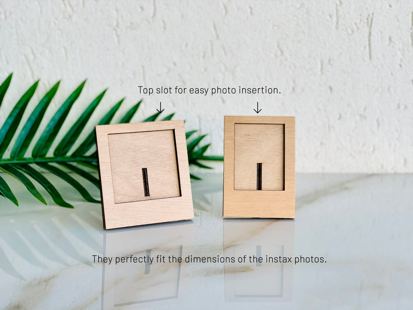 Personalized Mini Photo Frame Favors: Instax Polaroid Wedding Frames