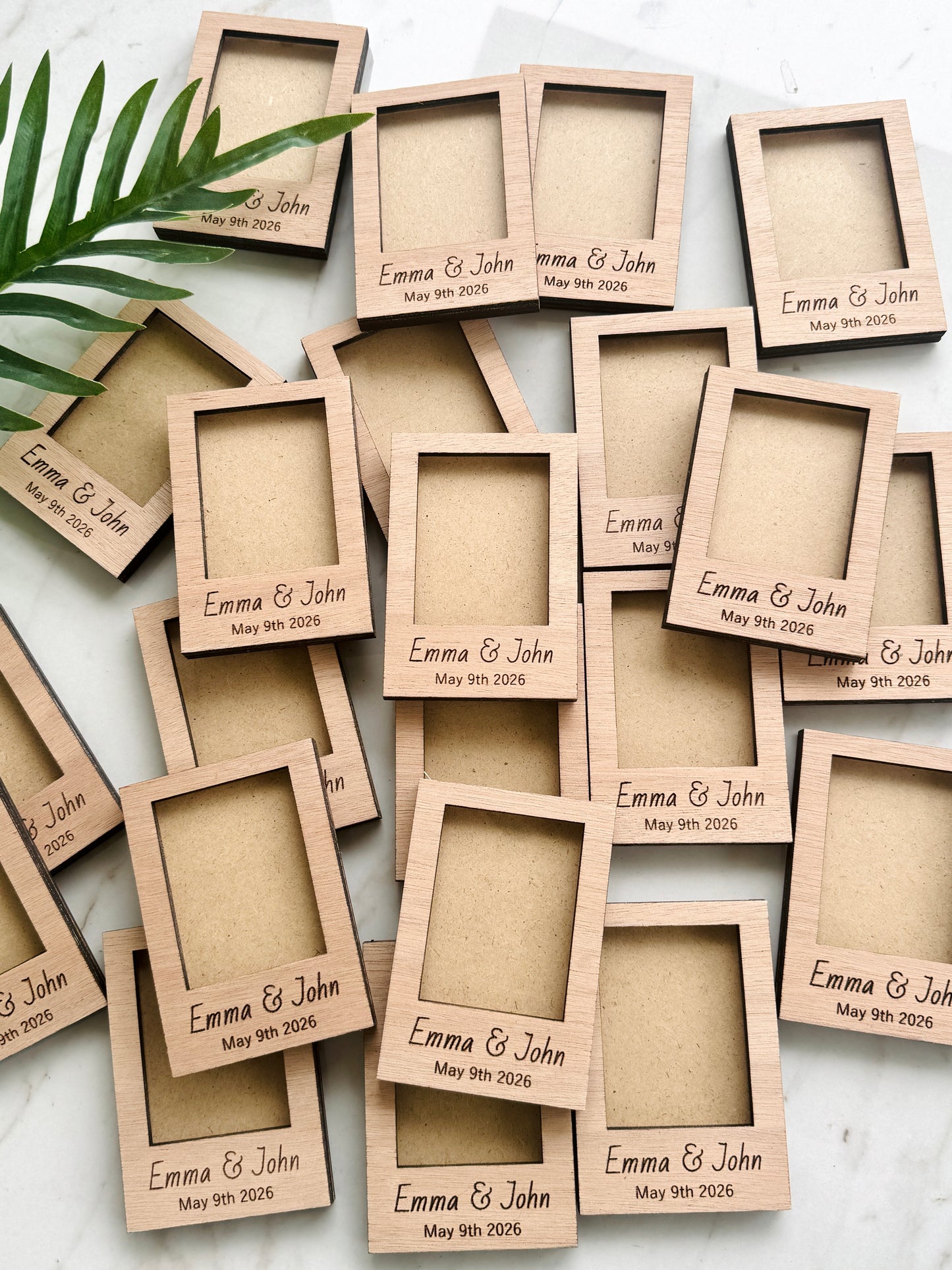 Magnetic Mini Photo Frame Favors Personalized Instax Wedding Favors, Engagement, Baptism, Bridal Shower Gifts