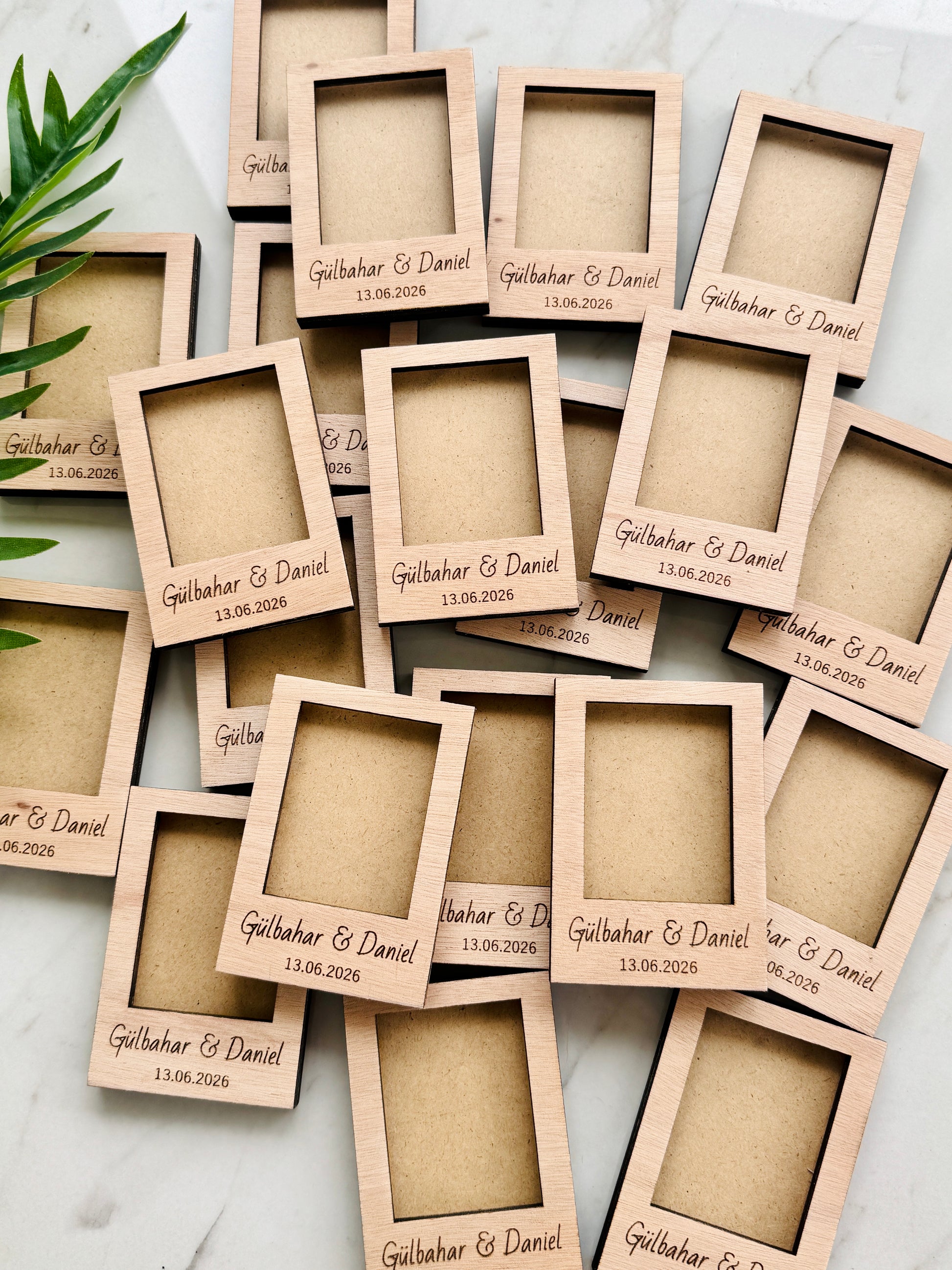 Magnetic Mini Photo Frame Favors Personalized Instax Wedding Favors, Engagement, Baptism, Bridal Shower Gifts