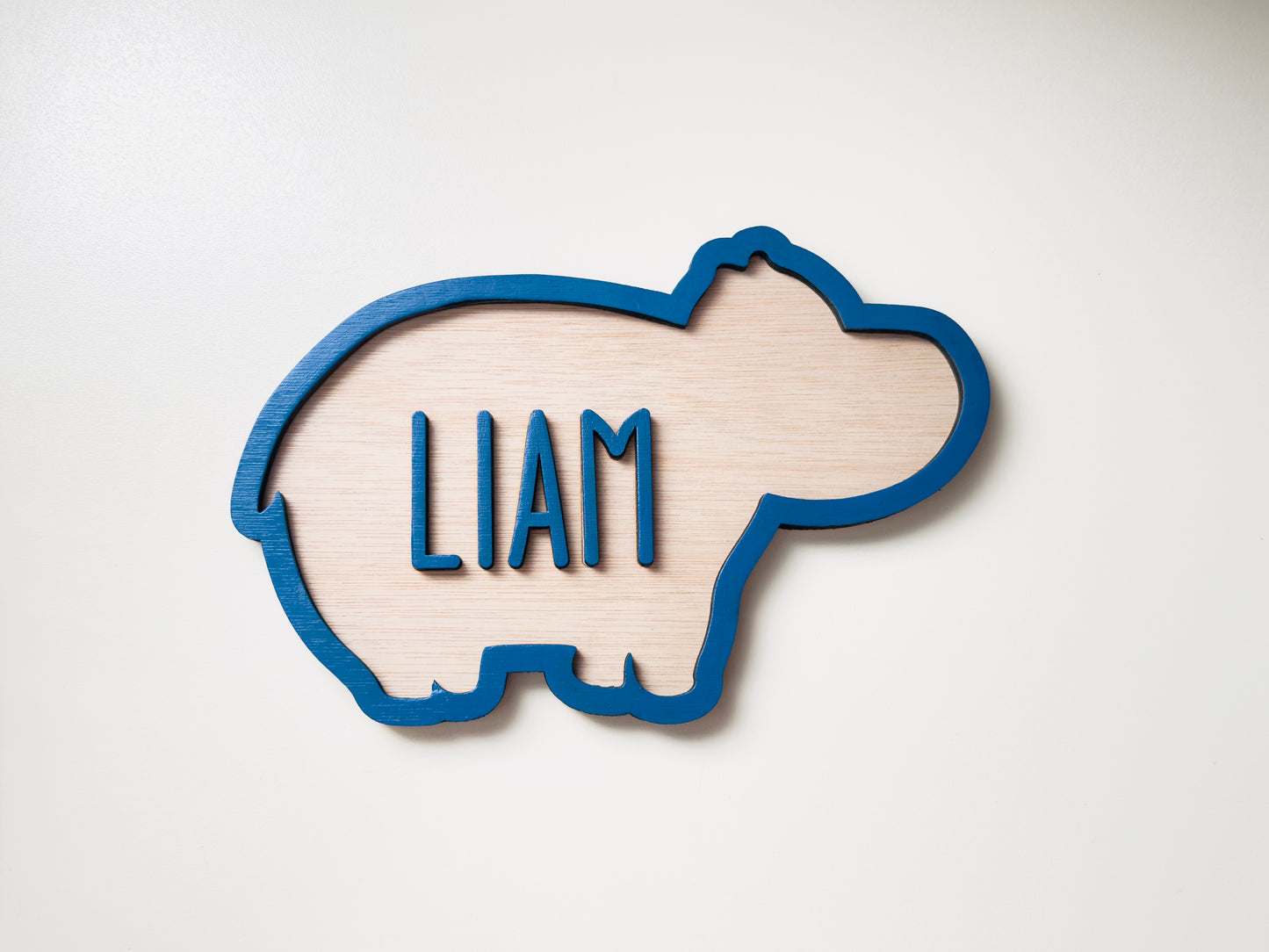 Personalized Wood Animal Name Sign