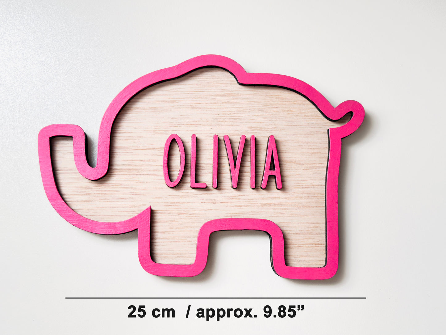 Personalized Jungle Animal Name Door Sign: Safari Nursery Decor Hippo