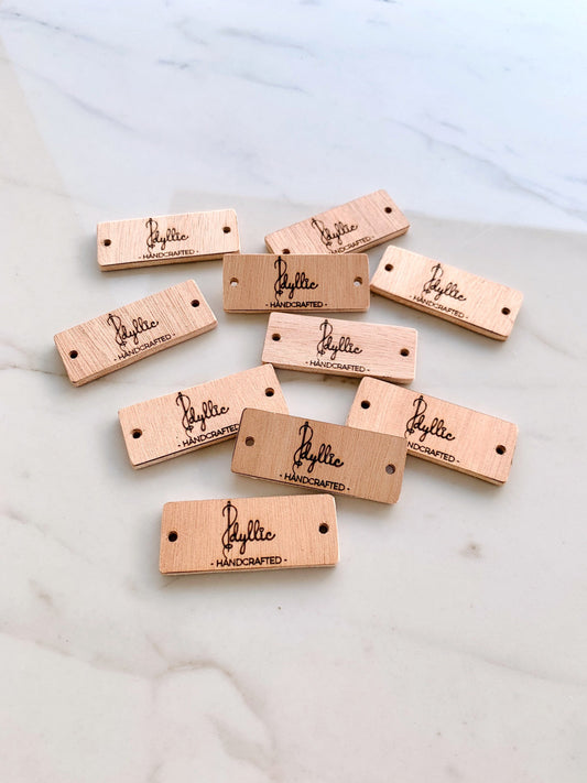 Back to listings
Personalized Wooden Labels, Wood Logo Tags, Wooden branding Tags, Custom Garment Labels, Custom Sewing Tags, Wood Labels Bulk, Business Tags