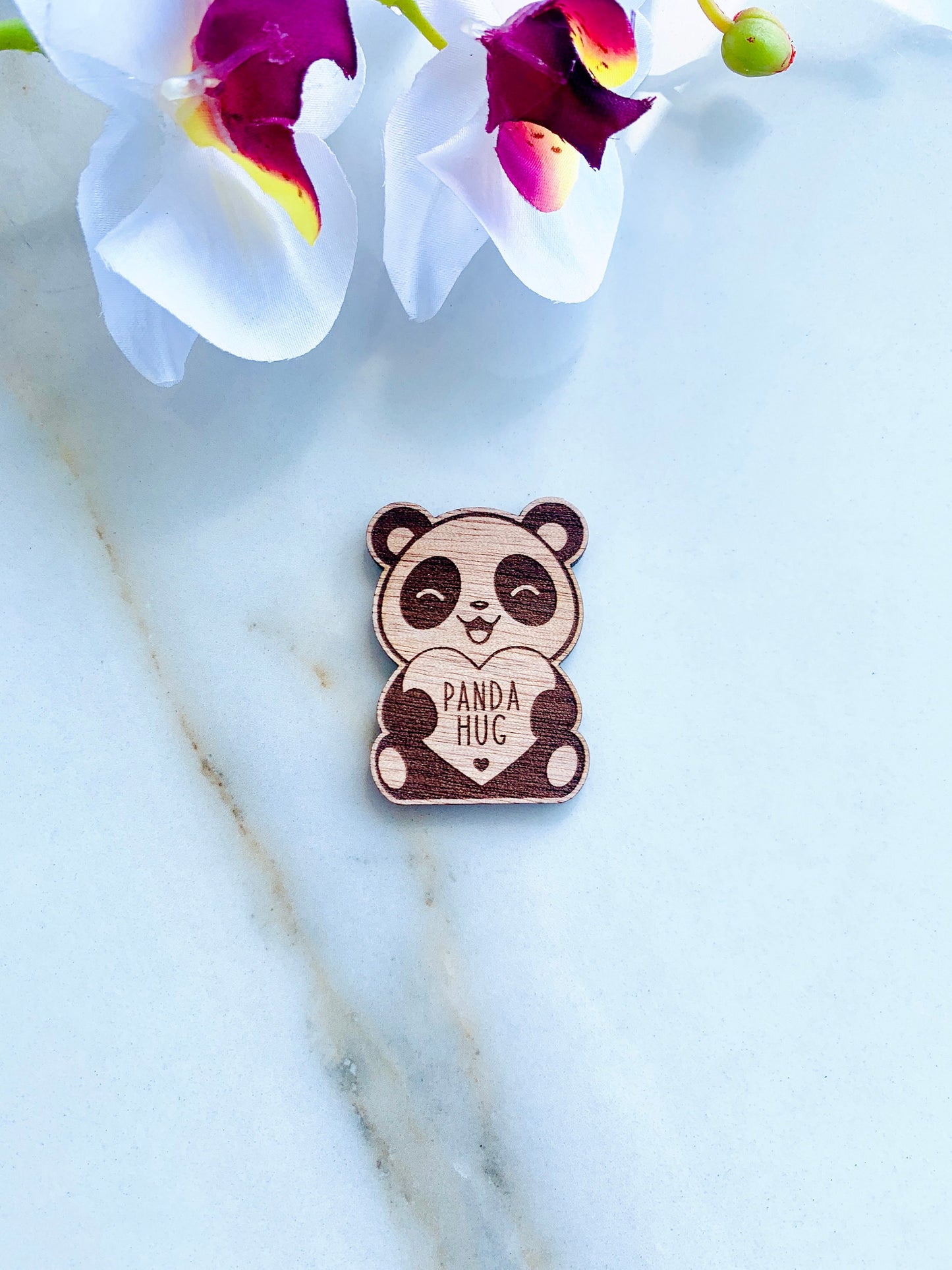 Panda Bear Pocket Hug Token, Send a Hug Gift, Thinking of You Gift, Pick me Up Gift Missing You, Isolation Travel Distance Pocket Hug