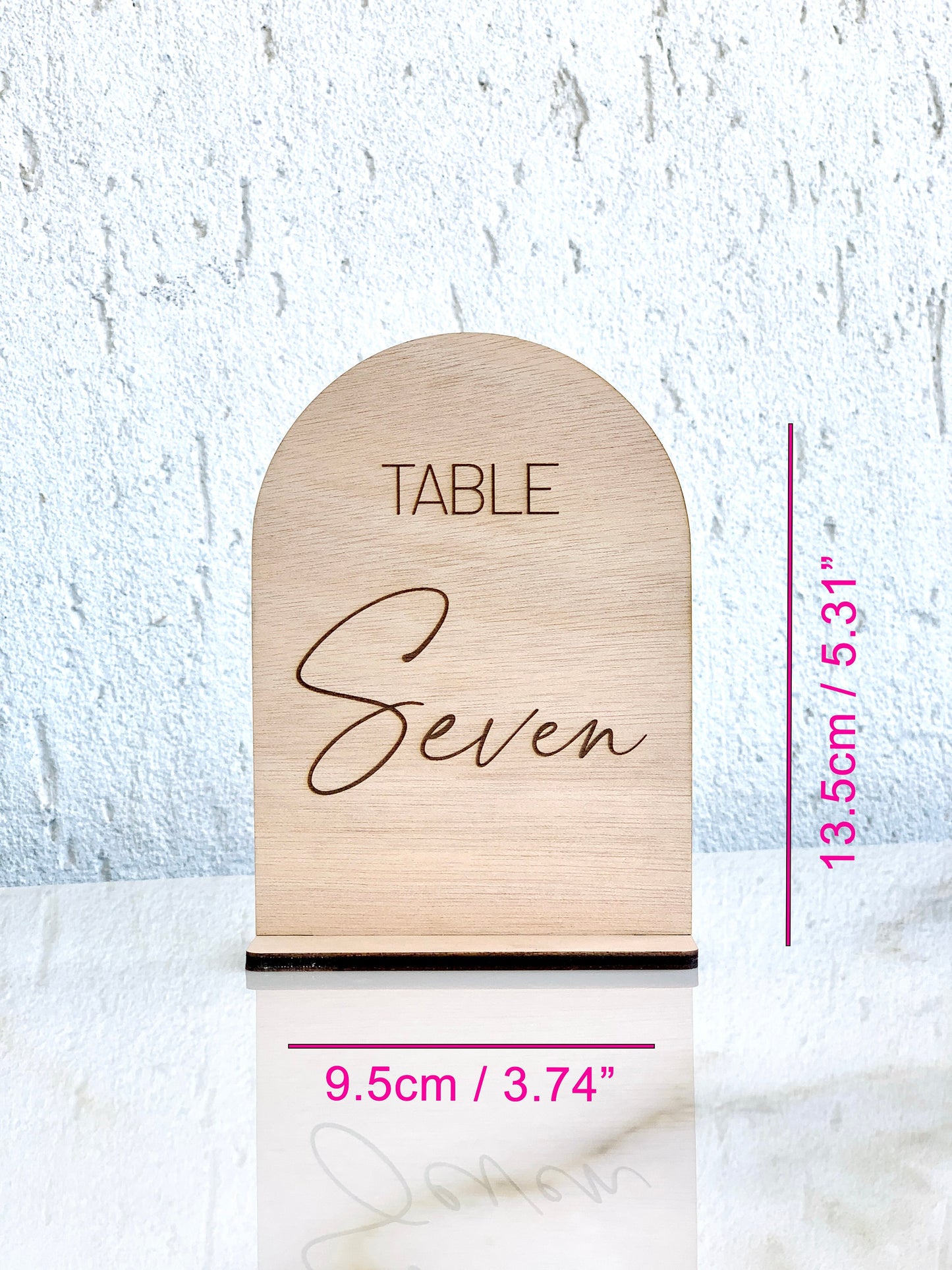 Wedding Wood Table Numbers, Arch Engraved Wedding Table Numbers, Rustic Wedding Table Sign, Freestanding Table Number Wedding Rustic Decor