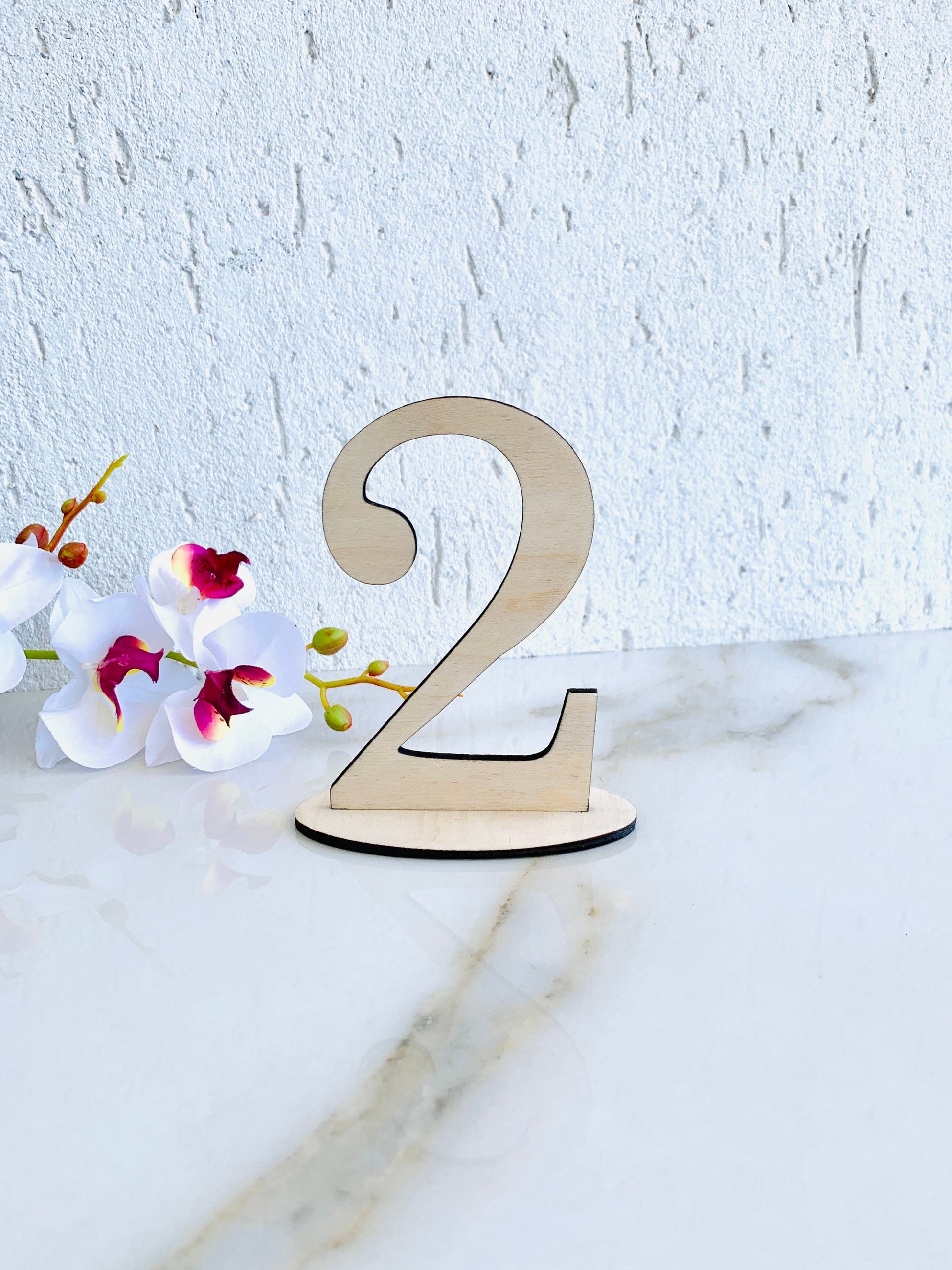 Wood Table Numbers Wedding Table Numbers, Rustic Wedding Table Décor, Freestanding Wedding Number Centerpiece  Standalone Table Numbers