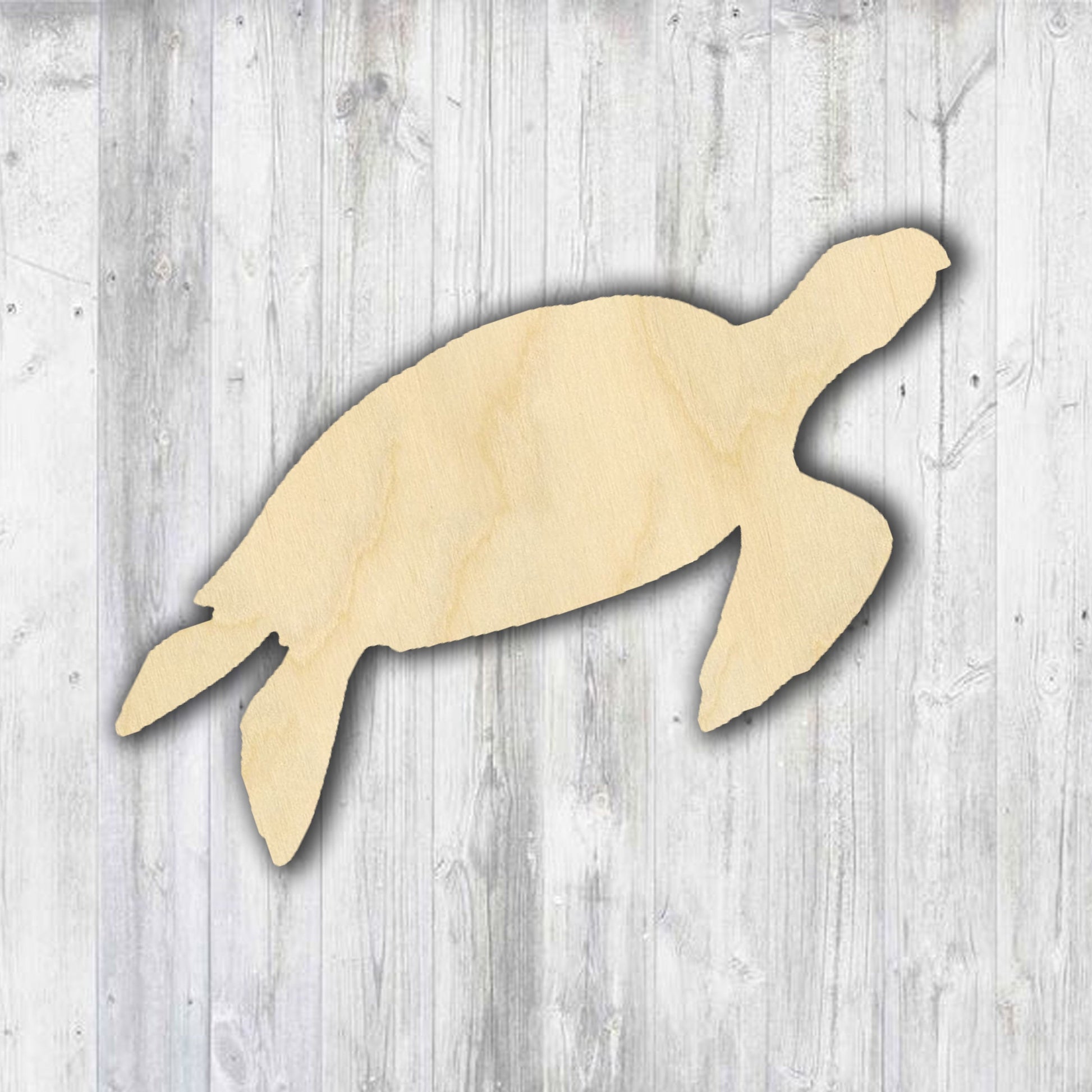 Turtle Wood Cutouts, Large & Small DIY Wood Turtle, Mini Tiny Blank Turtle in Bulk, Unfinished Wood Turtle Cutout For Crafting Party Decor