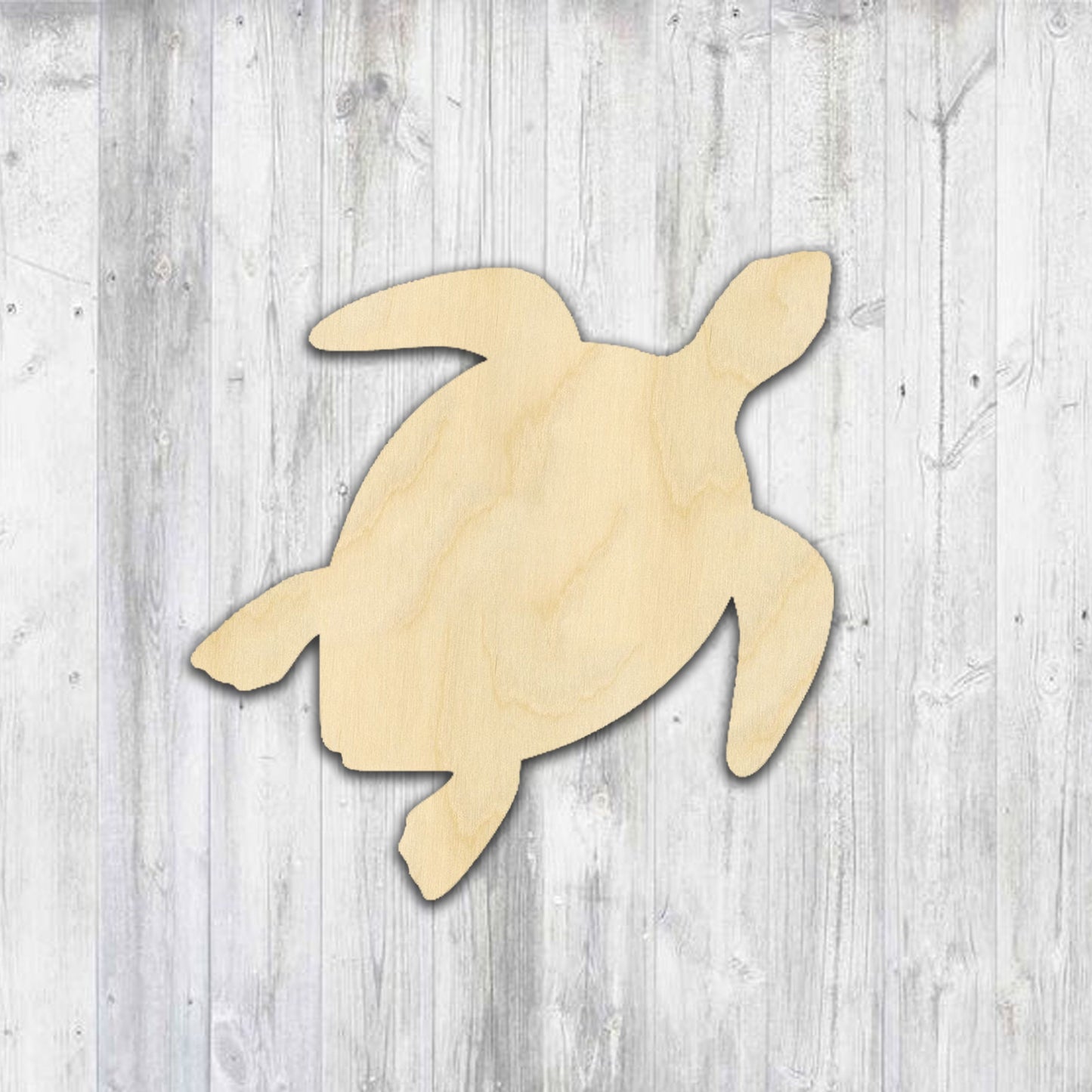 Turtle Wood Cutouts, Large & Small DIY Wood Turtle, Mini Tiny Blank Turtle in Bulk, Unfinished Wood Turtle Cutout For Crafting Party Decor