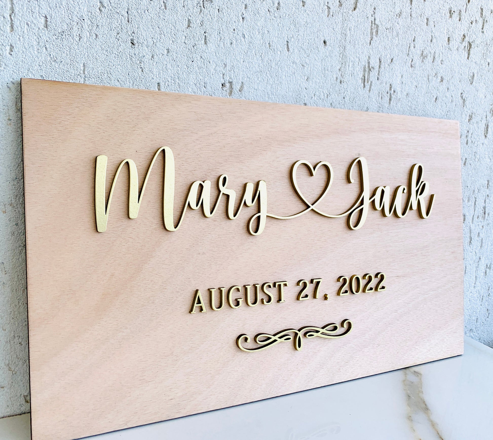 Wood Wedding Welcome Sign, Couples Names Wedding Sign, Personalized Rustic Wood Wedding Sign, 3D Wedding Sign, Last Name Wedding Easel Sign, Family Name Wedding Sign, Wedding Decor Board