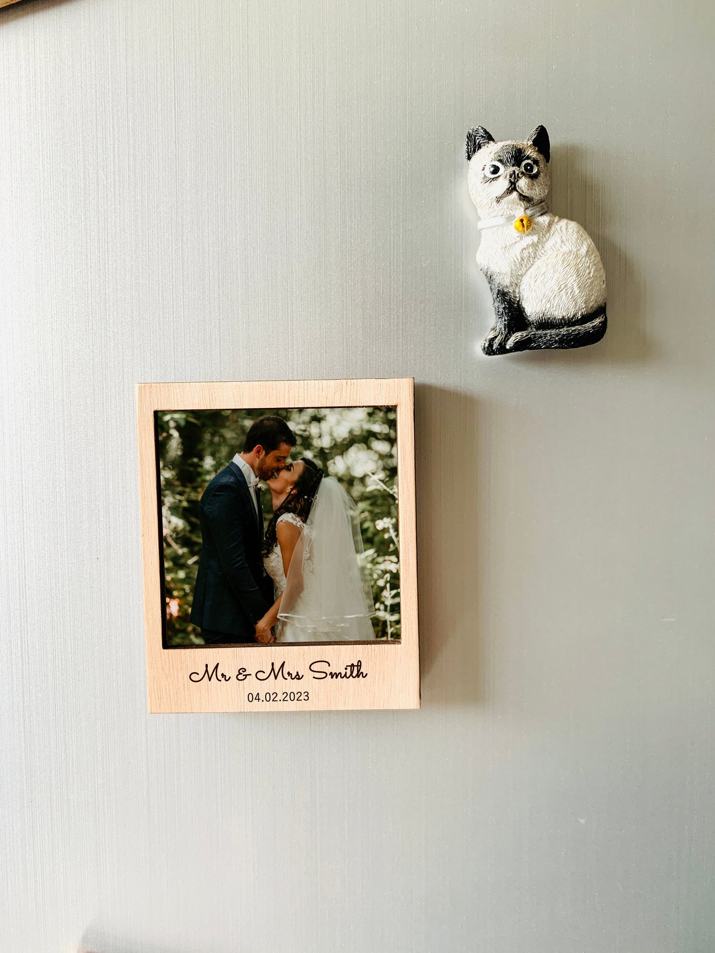 Magnetic Mini Photo Frame Favors, Instax Wedding Photo Frame Baptism Photo Frame Engagement Picture Frame Bridal Shower Engraved Photo Frame