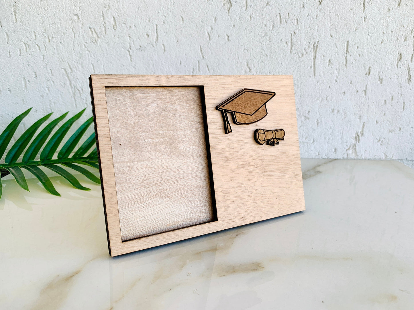 Graduation Picture Frame Personalized, College Graduation Gifts For Her High School, Custom Wooden Engraved Laser Cut Photo Frame