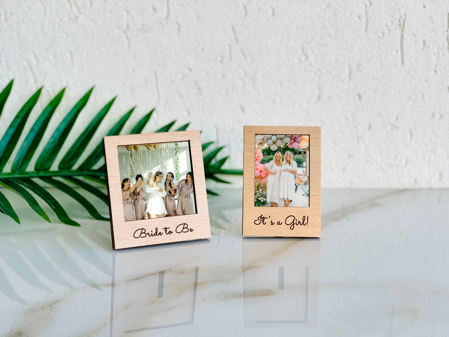 Mini Photo Frame Favors, Instax Polaroid Wedding Photo Frame, Baptism Picture Frame Tiny Engagement Frame Bridal Shower Engraved Photo Frame