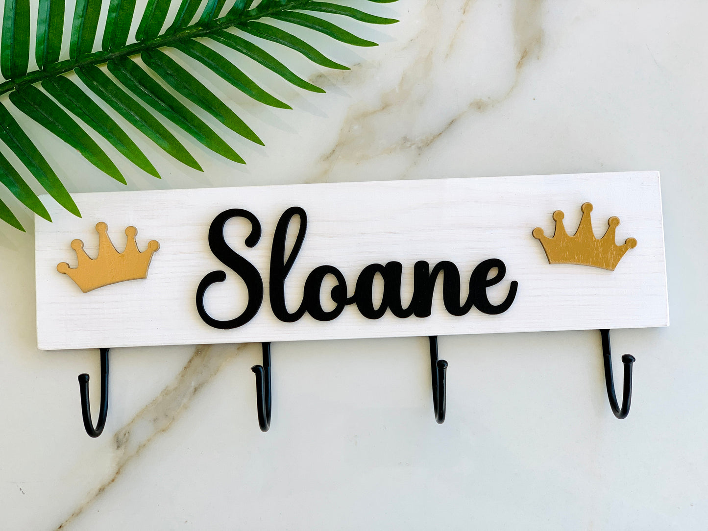 Children&#39;s Wall Hanger, Personalized Nursery Children Wardrobe, Baby Room Wooden Wall Organizer, Kids Room Hooks Rack, Kids Coat Hanger