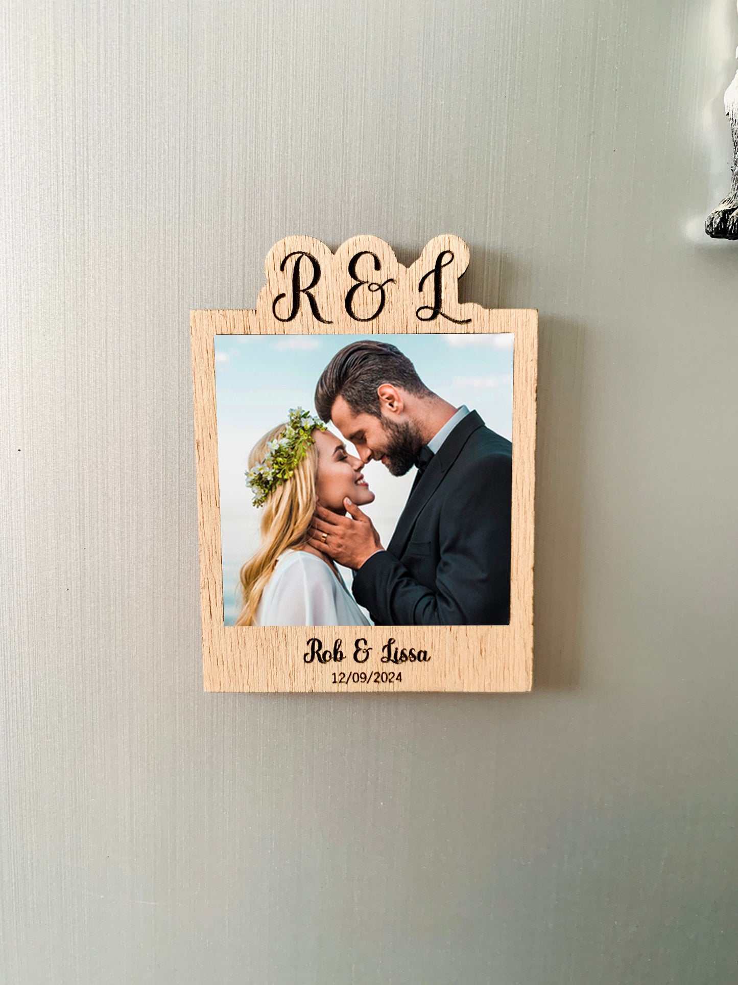 Magnetic Mini Photo Frame Favors, Instax Wedding Photo Frame Baptism Photo Frame Engagement Picture Frame Bridal Shower Engraved Photo Frame