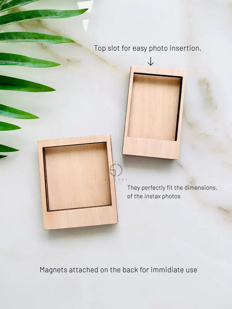 Magnetic Mini Photo Frame Favors: Personalized Instax Wedding Favors Engagement Baptism Bridal Shower Gifts