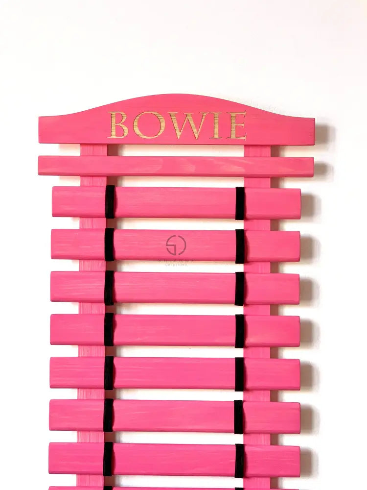 Martial Arts Belt Display Holder Personalized Karate Belt Display Rack Taekwondo Karate Jiu Jitsu Belt Display Karate Medal Organizer Holder Pink. ShiandeCreations.com